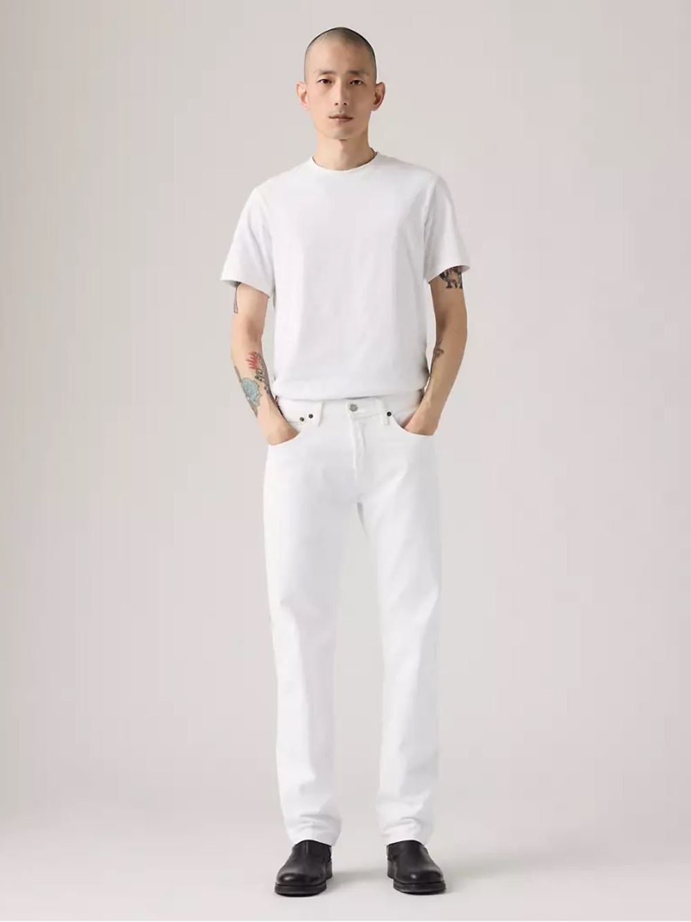 Levi’s 501 White Jeans